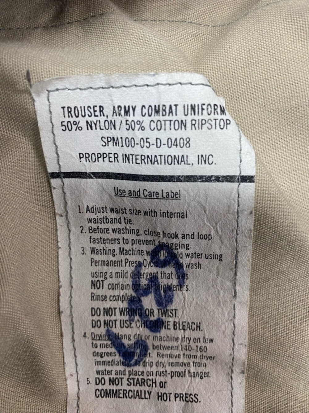Army Combat Trousers Digital Camouflage Cargo Style Men’s 27-31W - Picture 3 of 4